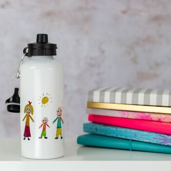 Personalised Child's Drawing Sports Bottle, 3 of 3