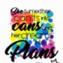 'Can'ts, Cans, Dreams, Plans' Modern Cross Stitch Kit, thumbnail 2 of 4