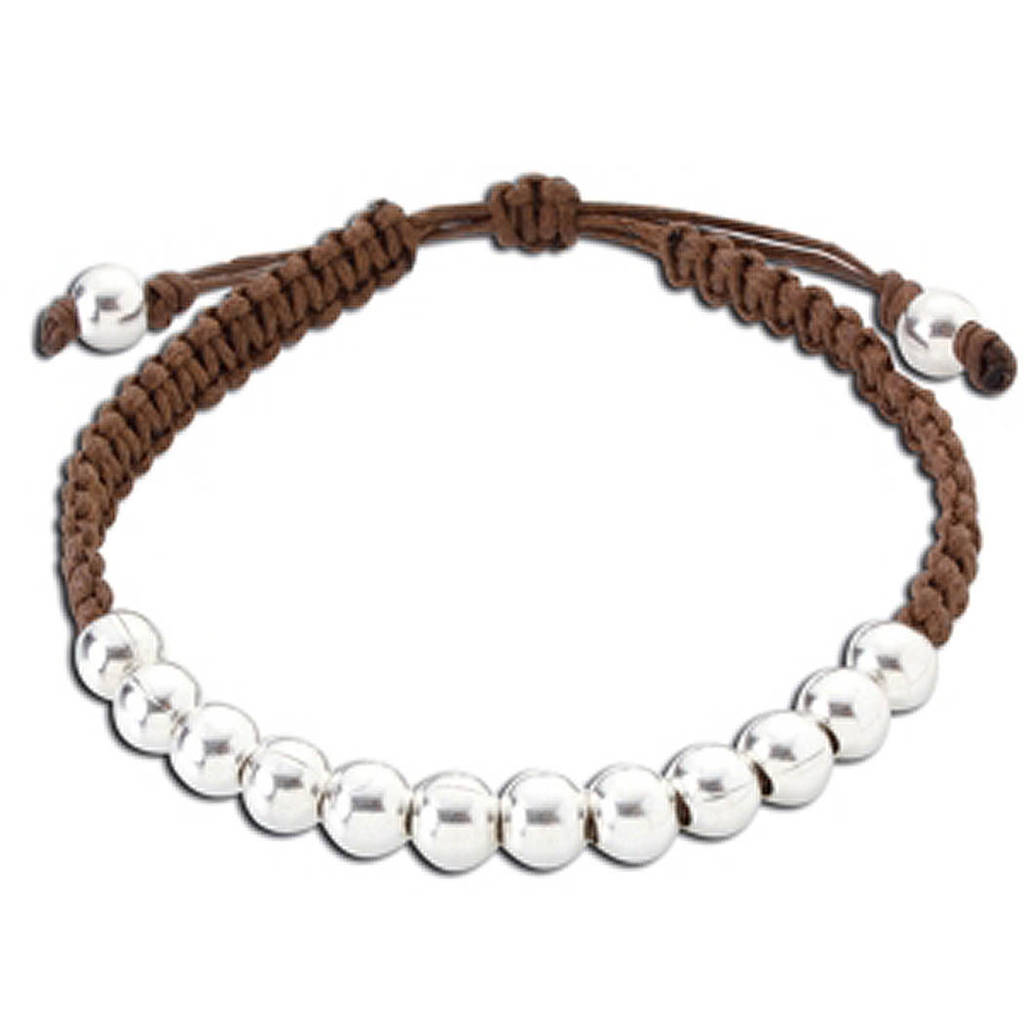 Sterling Silver Friendship Bracelet By Lovethelinks