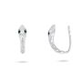 Snake Clip On Earrings, thumbnail 2 of 2