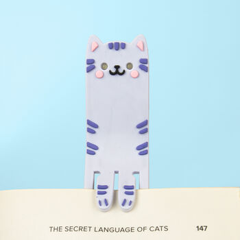 Cat Reading Light And Bookmark, 3 of 4