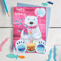 Cute Polar Bear Birthday Card, thumbnail 1 of 2