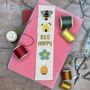 Honey Bee Cross Stitch Bookmark Kit, thumbnail 1 of 5