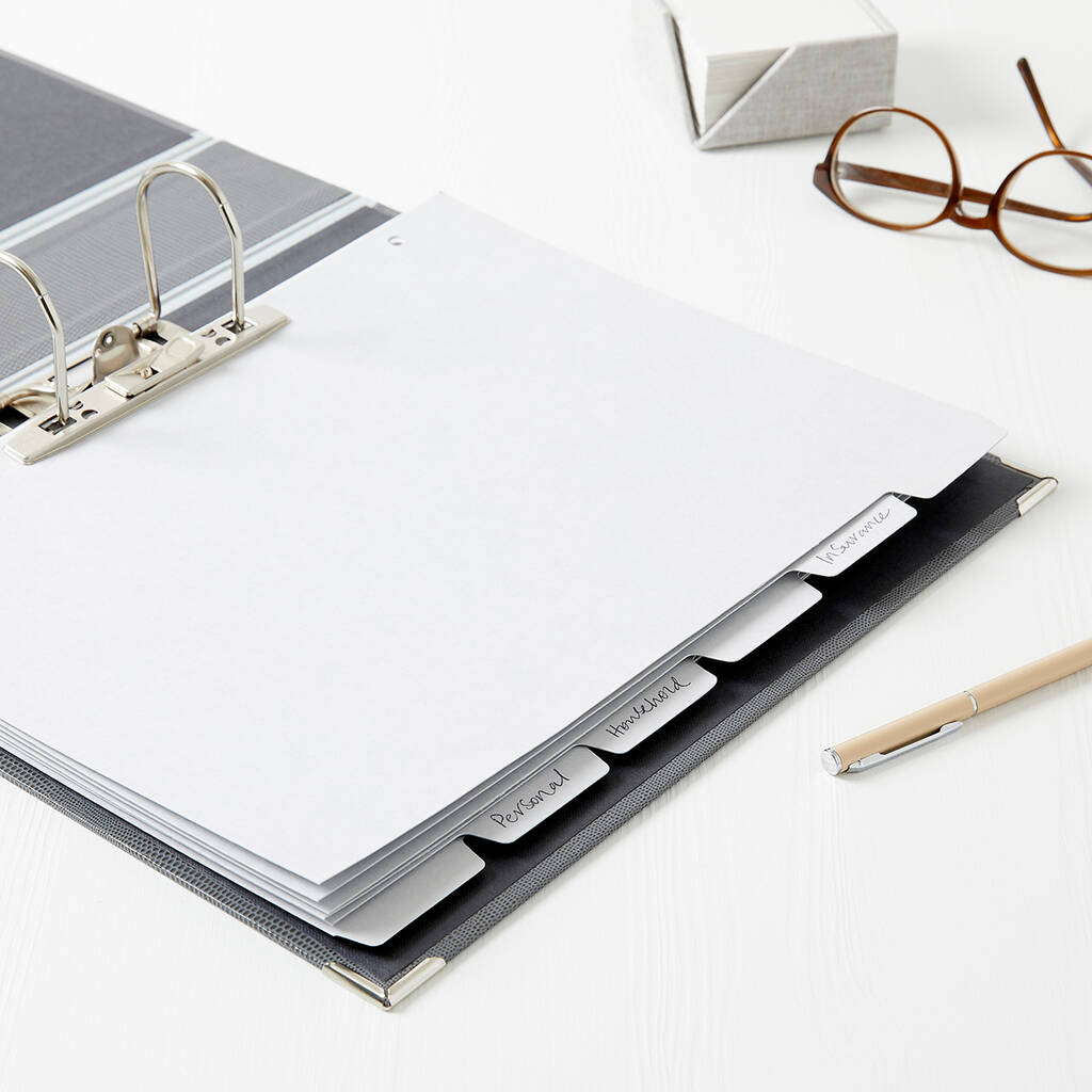 Classic Personalised Lever Arch File By Harris & Jones Ltd