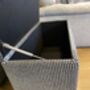 Ottoman In Harris Tweed Houndstooth, thumbnail 6 of 6