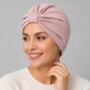 Satin Lined Chemo Turban | Soft Stretch Headwear For Hair Loss And Alopecia, thumbnail 1 of 2