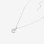 Nami 925 Sterling Silver Wave Pendant Necklace, thumbnail 4 of 5