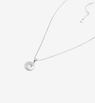 Nami 925 Sterling Silver Wave Pendant Necklace, 4 of 5