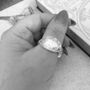 Antique Scroll Spoon Ring, thumbnail 4 of 4