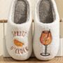 Its Spritz O Clock Embroidered Slippers, thumbnail 1 of 5