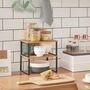 Set Of Two Spice Rack Cupboard Kitchen Shelf Organiser, thumbnail 1 of 7