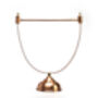 Handmade Solid Copper Towel Bar, thumbnail 2 of 7