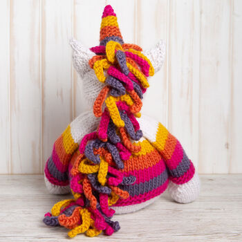 Theo The Unicorn Knitting Kit, 4 of 6