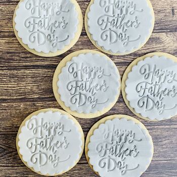 Happy Father's Day Biscuit Gift Box, 3 of 6