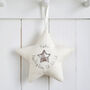 Personalised Embroidered Hanging Star Gift For Boy Or Girl, thumbnail 9 of 12