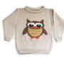 Handmade Knitted Fox And Owl Jumpers, thumbnail 7 of 7