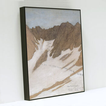 Vintage Mountain Print Framed Or Unframed, 6 of 12