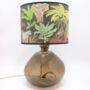 Recycled Blown Glass Lamp | 39cm | Nine Colours, thumbnail 4 of 9