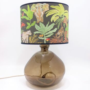 Recycled Blown Glass Lamp | 39cm | Nine Colours, 4 of 9