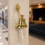Marine Brass Wall Hanging Bell, thumbnail 3 of 12