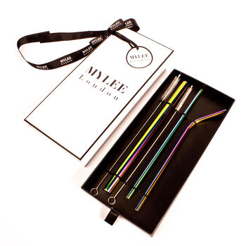 Personalised Straw Gift Set With Free Gift Wrapping, 10 of 12