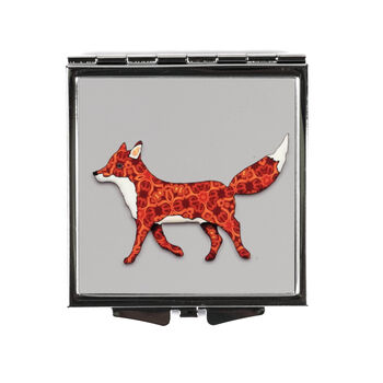 Red Fox Compact Mirror, 5 of 10
