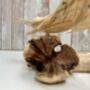 Hand Carved Wooden Whale Pair Sculpture Ornament, thumbnail 4 of 12
