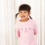 Personalised Embroidered Daisy And Strawberry T Shirt, thumbnail 2 of 8