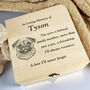 Personalised Dog Breed Memorial Large Keepsake Box, thumbnail 4 of 6