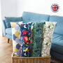Luxury Velvet Floral Draught Excluder Welsh Meadow, thumbnail 6 of 6