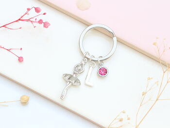 Personalised Ballerina Keyring Ballet Dancer Gift, 5 of 10