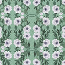 Green Floral Wrapping Paper By Tuppence Collective | notonthehighstreet.com