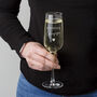 Personalised Engraved Champagne Flute Gift For Girlfriend, thumbnail 4 of 5