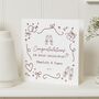 Engagement Congratulations Card For Couple, thumbnail 1 of 7