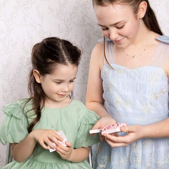 Kids Sterling Silver And Rose Gold Butterfly Necklace, 4 of 5