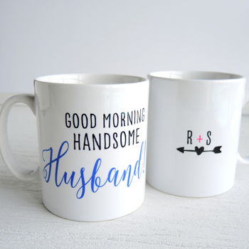Personalised Husband And Wife Pair Of Mugs, 4 of 5