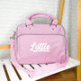 Personalised Dance Bag With Varisty Style Name, thumbnail 1 of 4