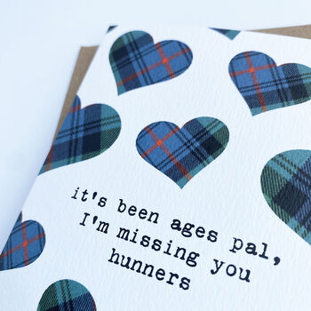 Scottish Missing You Card, 2 of 6