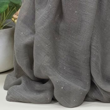 Sparkle Scarf In Mink, 3 of 3