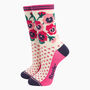 Women's Bamboo Socks Gift Box Classic Floral, thumbnail 2 of 4