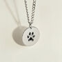 Custom Paw Print Necklace, thumbnail 10 of 10