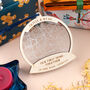 Personalised First Home Snow Globe Map Christmas Bauble, thumbnail 3 of 4