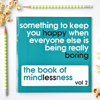 Book Of Mindless Fun For Adults, 6 of 8