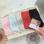 Christmas Sock Gift Box – Five Luxury Festive Pairs For Her, thumbnail 4 of 6