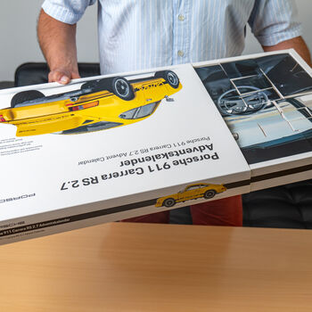 Porsche 911 Carrera Rs Advent Calendar Yellow, 5 of 7