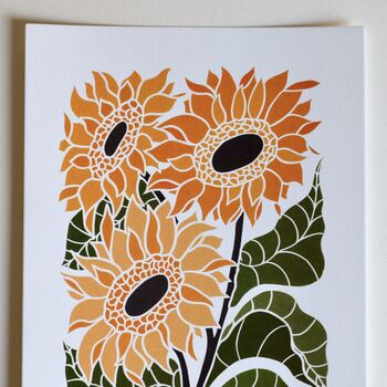 Sunflower Joy Bloom Art Print, 2 of 6