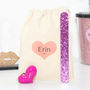 Teenage Girls Gift And Personalised Loveheart Bag, thumbnail 2 of 5