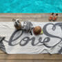 Personalised Love Texted Throw, Gift Towel Set For Couples, thumbnail 10 of 11