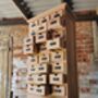 Handmade Reclaimed Wooden Apothecary Cabinet, thumbnail 2 of 5