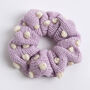 Cotton Scrunchies Set Easy Knitting Kit, thumbnail 7 of 10